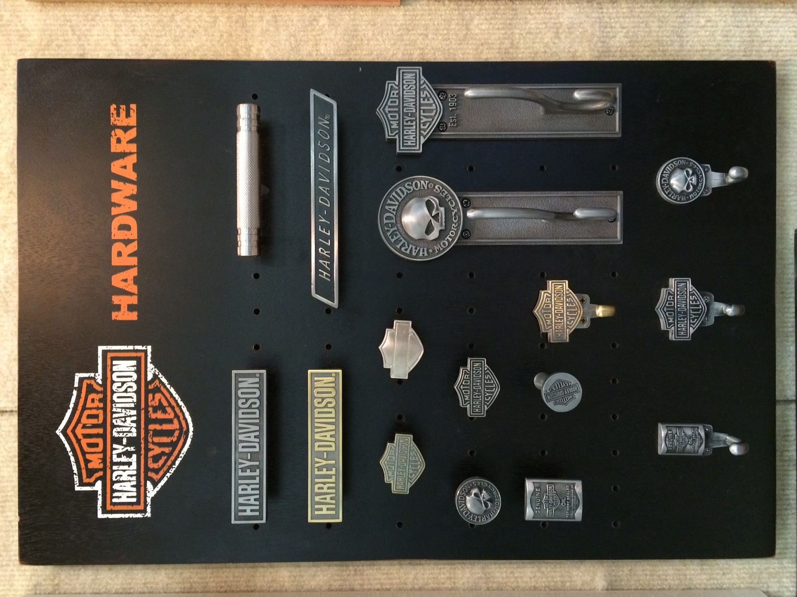 harley davidson cabinet knobs